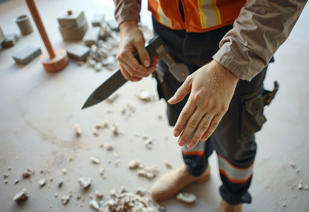 Scène de chantier propre