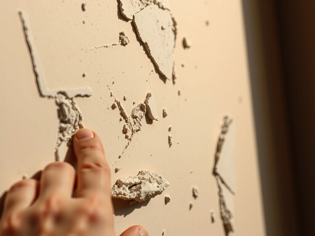 Texture de plâtre à la chaux